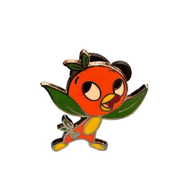 Disney Parks Hidden Orange Bird Happy 2011 Pin Mickey Mouse Trading Pin Authenti - Picture 1 of 6